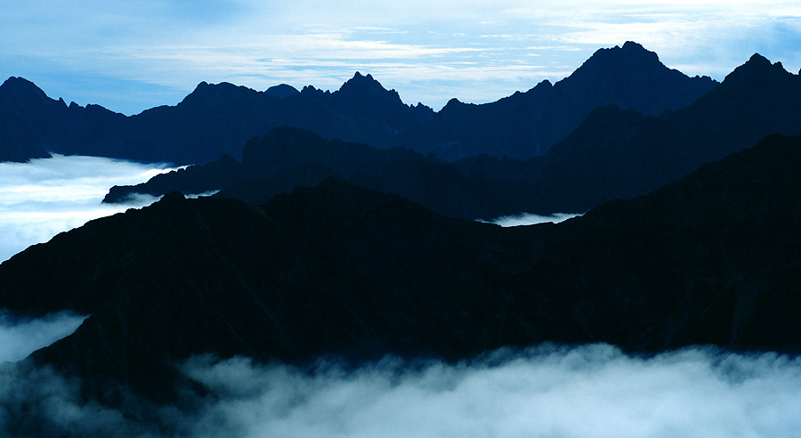 Widoczek spod Koziego Wierchu (Tatry Wysokie, wrzesień 2008)